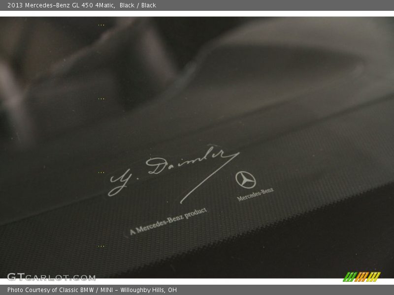 Black / Black 2013 Mercedes-Benz GL 450 4Matic