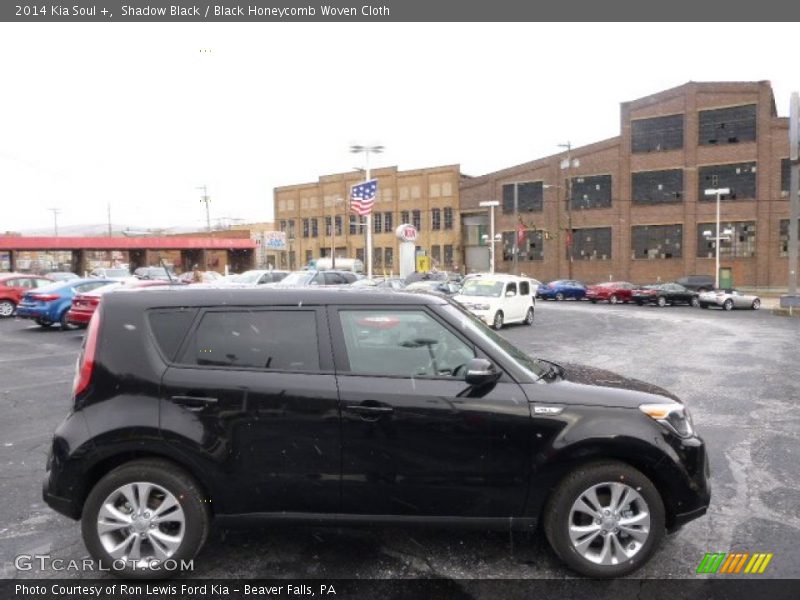 Shadow Black / Black Honeycomb Woven Cloth 2014 Kia Soul +