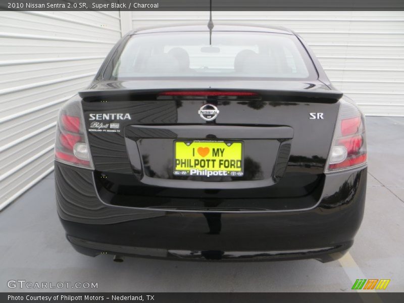 Super Black / Charcoal 2010 Nissan Sentra 2.0 SR