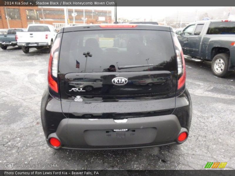 Shadow Black / Black Honeycomb Woven Cloth 2014 Kia Soul +