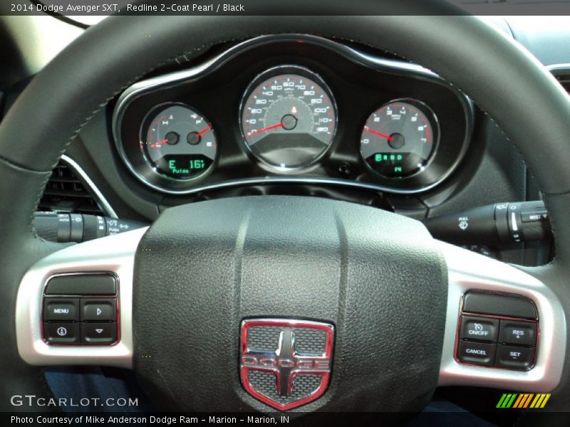 Redline 2-Coat Pearl / Black 2014 Dodge Avenger SXT