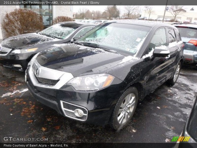 Crystal Black Pearl / Ebony 2011 Acura RDX Technology SH-AWD