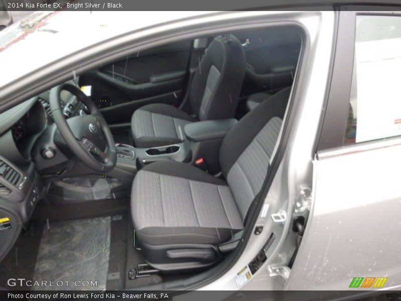 Front Seat of 2014 Forte EX