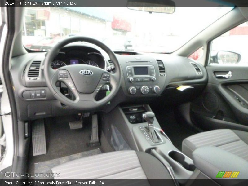 Black Interior - 2014 Forte EX 