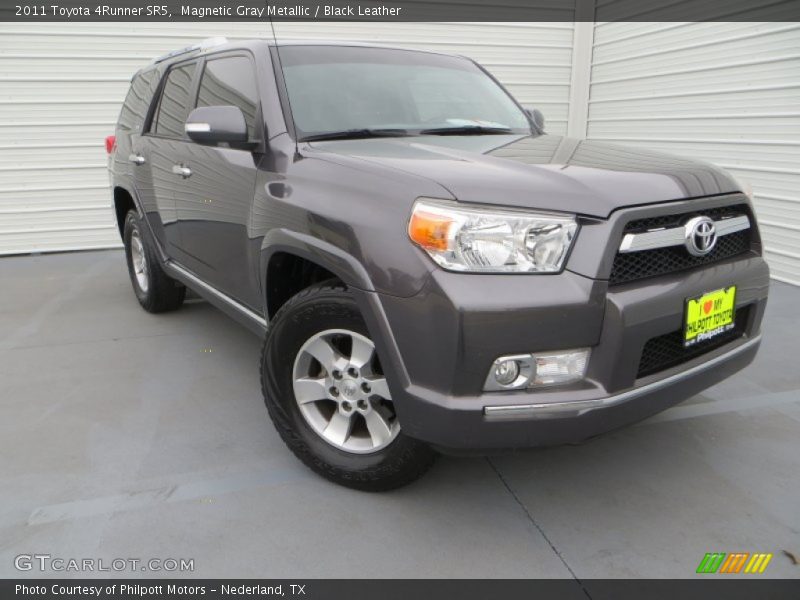 Magnetic Gray Metallic / Black Leather 2011 Toyota 4Runner SR5