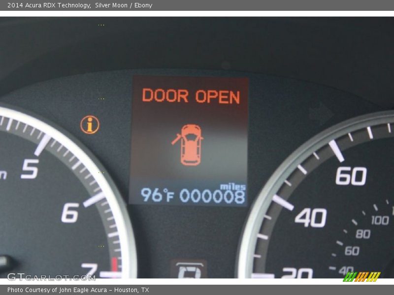 Silver Moon / Ebony 2014 Acura RDX Technology