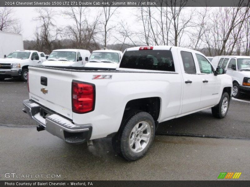 Summit White / Jet Black 2014 Chevrolet Silverado 1500 LTZ Z71 Double Cab 4x4