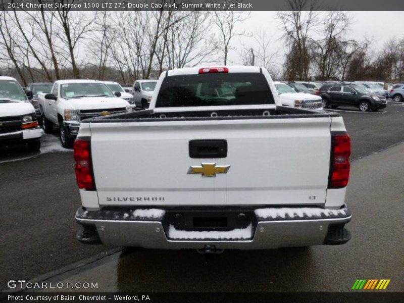 Summit White / Jet Black 2014 Chevrolet Silverado 1500 LTZ Z71 Double Cab 4x4