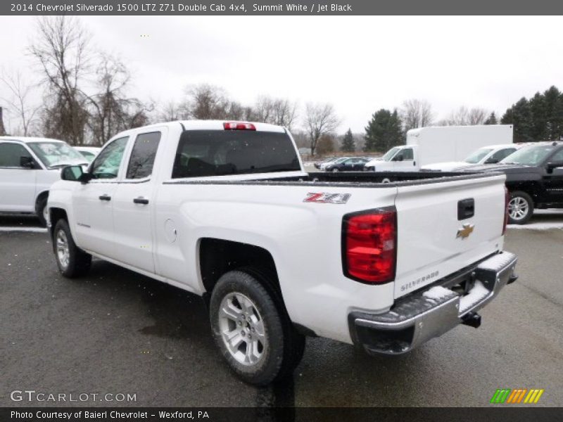 Summit White / Jet Black 2014 Chevrolet Silverado 1500 LTZ Z71 Double Cab 4x4
