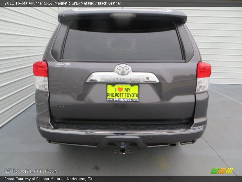 Magnetic Gray Metallic / Black Leather 2011 Toyota 4Runner SR5