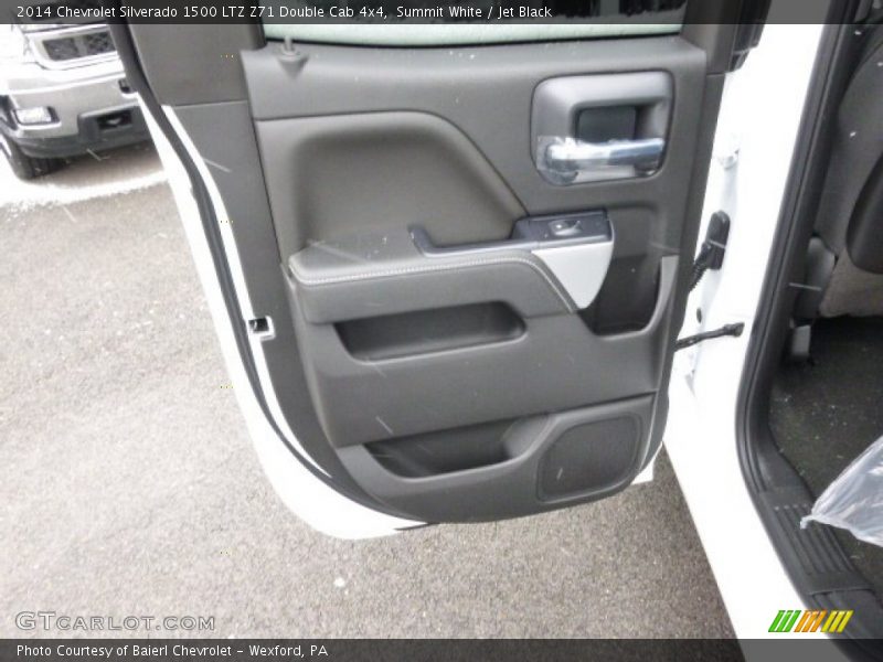 Summit White / Jet Black 2014 Chevrolet Silverado 1500 LTZ Z71 Double Cab 4x4
