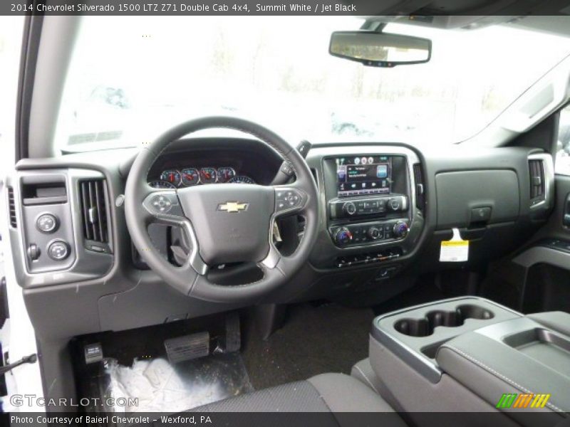 Summit White / Jet Black 2014 Chevrolet Silverado 1500 LTZ Z71 Double Cab 4x4