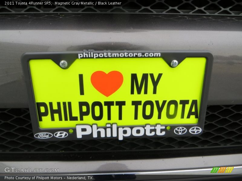 Magnetic Gray Metallic / Black Leather 2011 Toyota 4Runner SR5