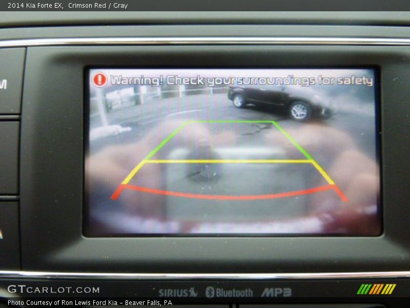 Crimson Red / Gray 2014 Kia Forte EX