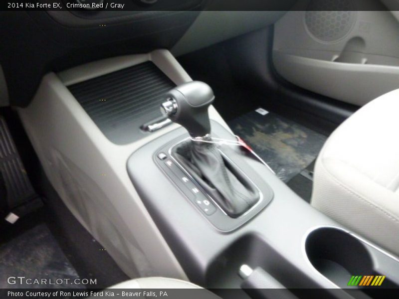 Crimson Red / Gray 2014 Kia Forte EX