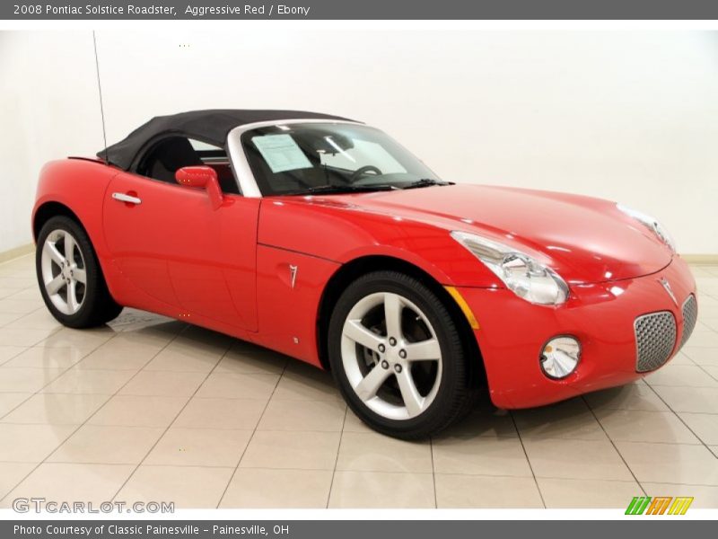  2008 Solstice Roadster Aggressive Red