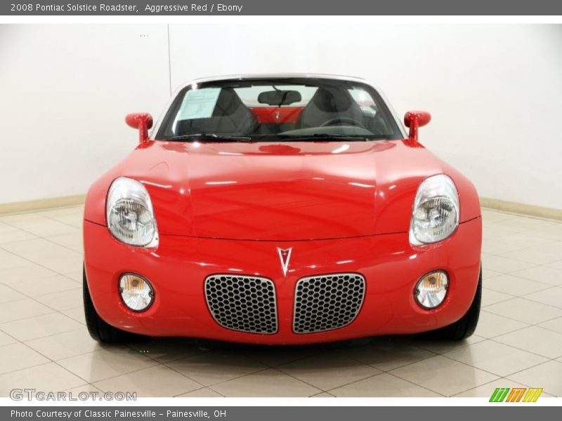 Aggressive Red / Ebony 2008 Pontiac Solstice Roadster