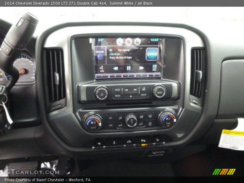 Summit White / Jet Black 2014 Chevrolet Silverado 1500 LTZ Z71 Double Cab 4x4