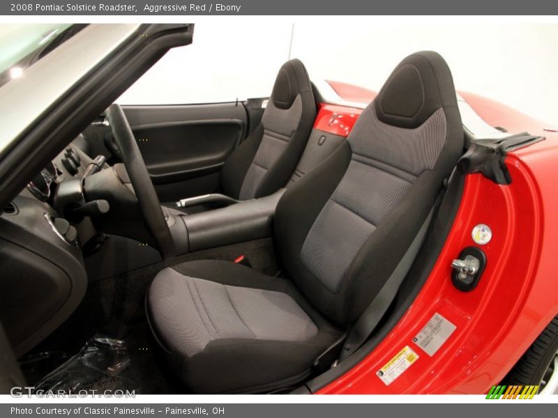 Front Seat of 2008 Solstice Roadster