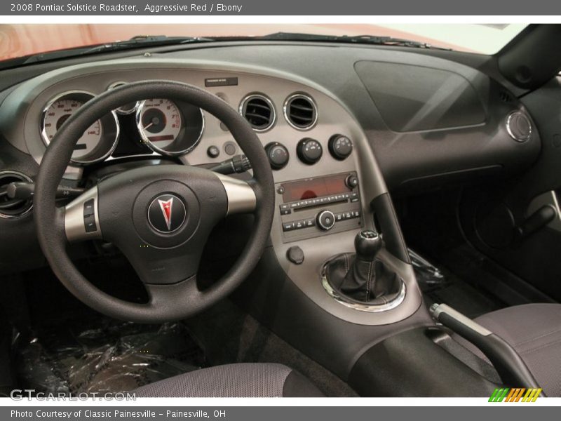  2008 Solstice Roadster Ebony Interior