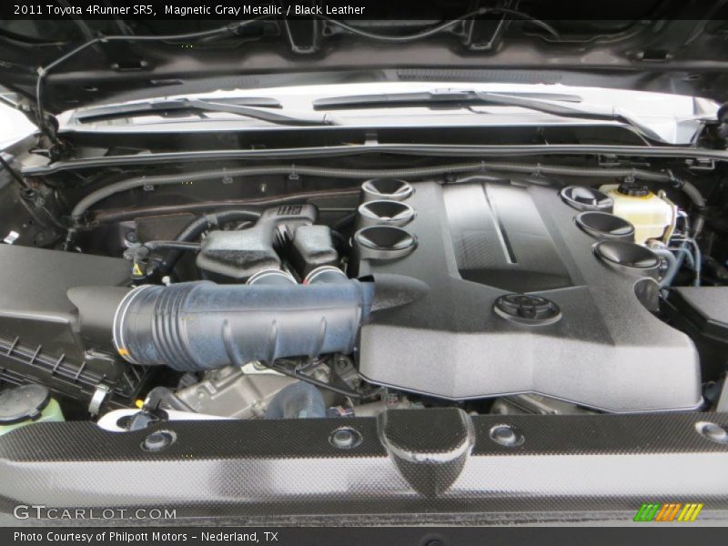 Magnetic Gray Metallic / Black Leather 2011 Toyota 4Runner SR5