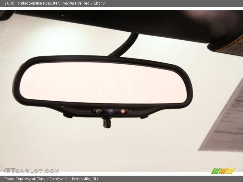 Aggressive Red / Ebony 2008 Pontiac Solstice Roadster