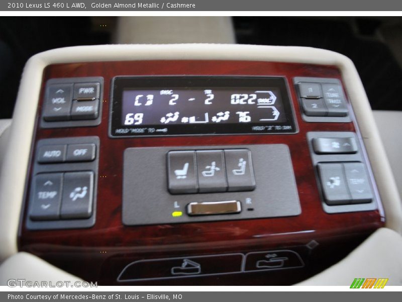 Golden Almond Metallic / Cashmere 2010 Lexus LS 460 L AWD
