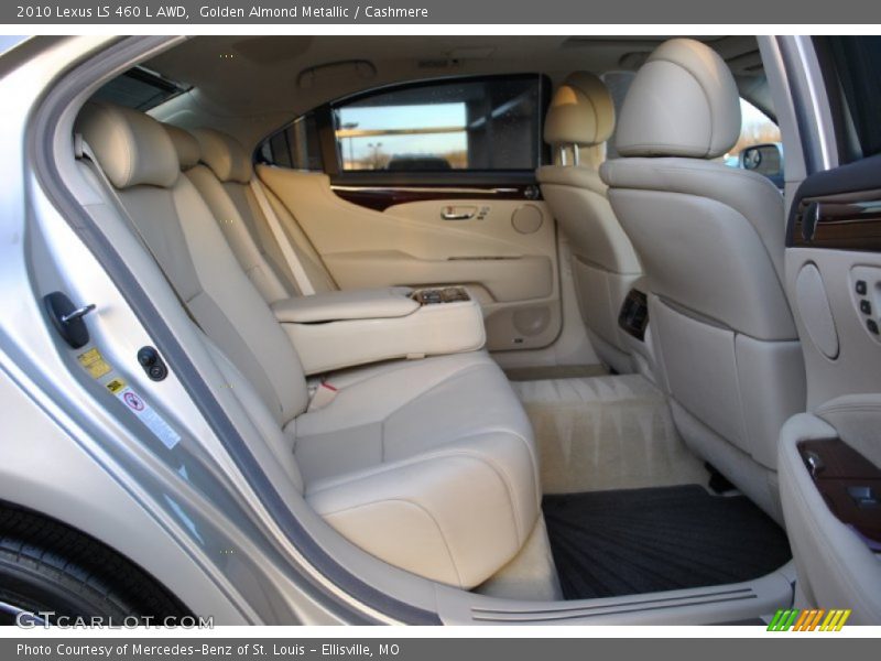 Golden Almond Metallic / Cashmere 2010 Lexus LS 460 L AWD