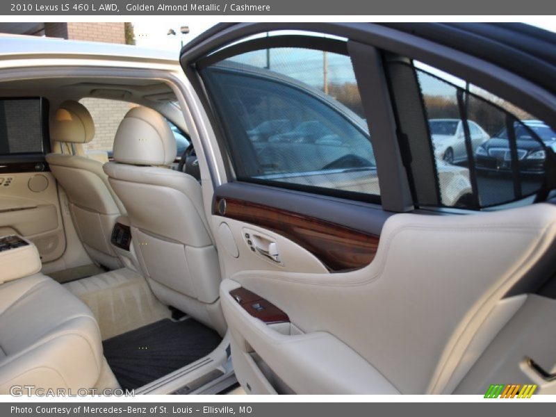 Golden Almond Metallic / Cashmere 2010 Lexus LS 460 L AWD
