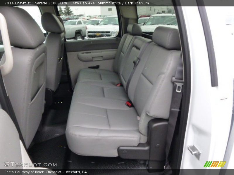 Summit White / Dark Titanium 2014 Chevrolet Silverado 2500HD WT Crew Cab 4x4