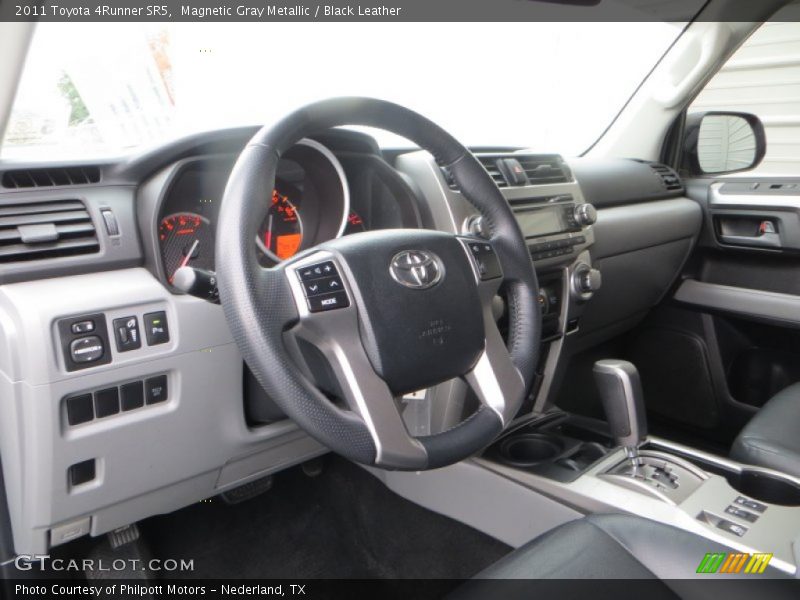 Magnetic Gray Metallic / Black Leather 2011 Toyota 4Runner SR5
