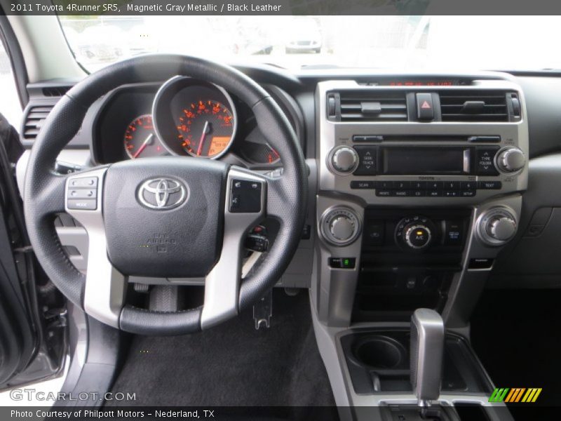 Magnetic Gray Metallic / Black Leather 2011 Toyota 4Runner SR5