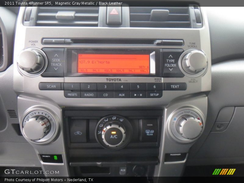Magnetic Gray Metallic / Black Leather 2011 Toyota 4Runner SR5