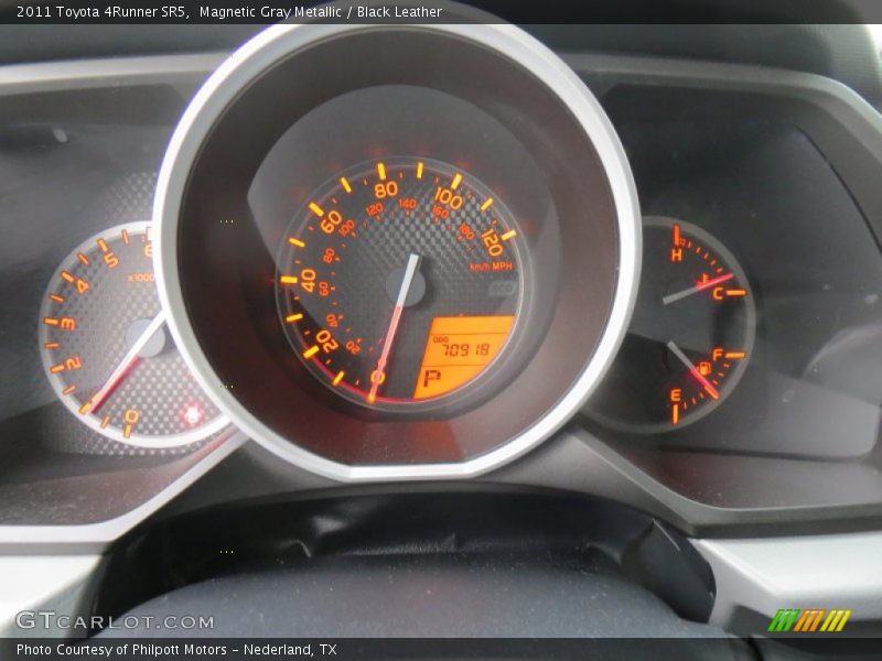 Magnetic Gray Metallic / Black Leather 2011 Toyota 4Runner SR5