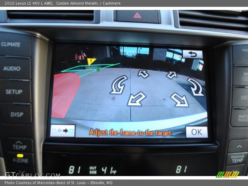 Golden Almond Metallic / Cashmere 2010 Lexus LS 460 L AWD