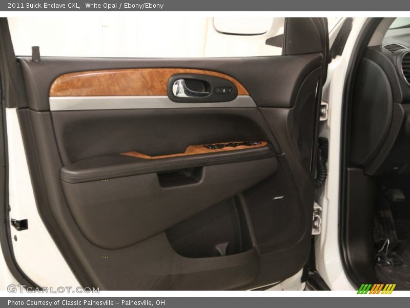White Opal / Ebony/Ebony 2011 Buick Enclave CXL