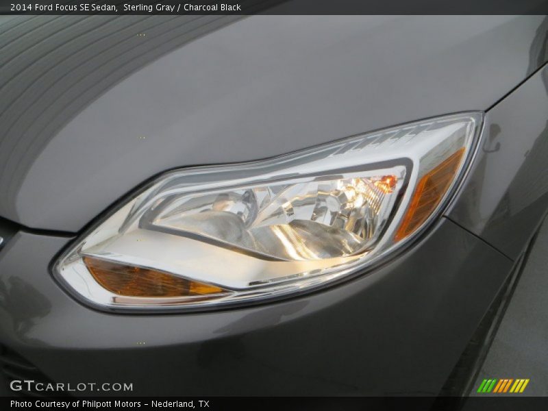 Sterling Gray / Charcoal Black 2014 Ford Focus SE Sedan