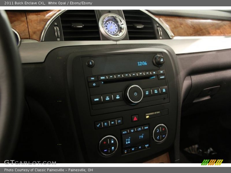 White Opal / Ebony/Ebony 2011 Buick Enclave CXL