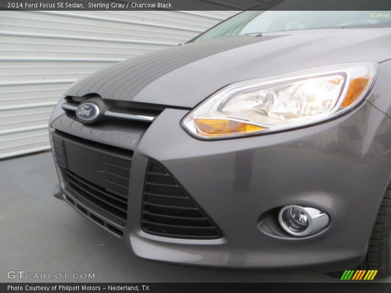 Sterling Gray / Charcoal Black 2014 Ford Focus SE Sedan