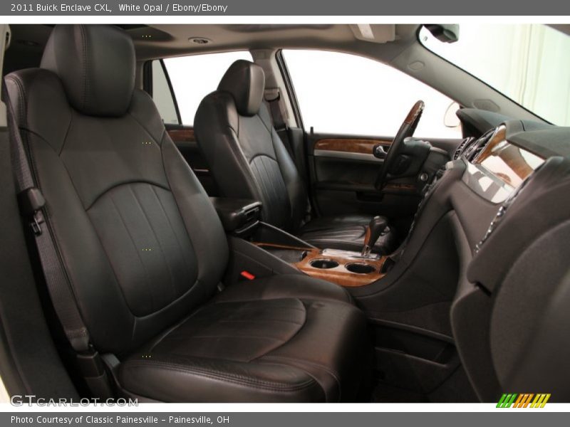 White Opal / Ebony/Ebony 2011 Buick Enclave CXL