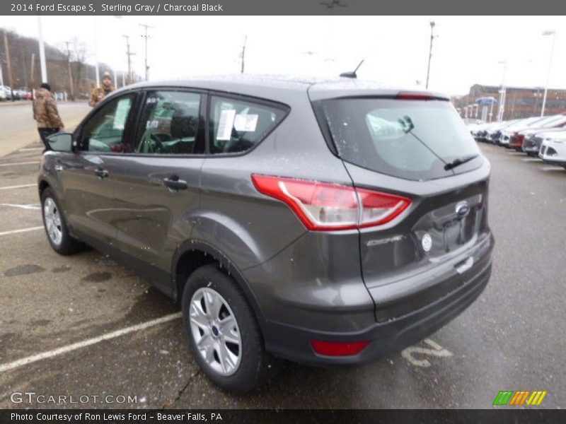 Sterling Gray / Charcoal Black 2014 Ford Escape S