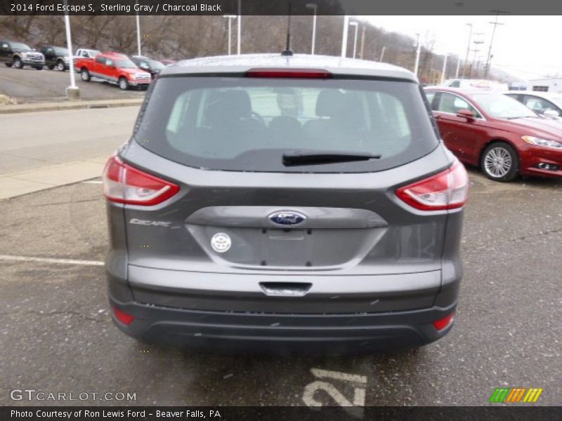 Sterling Gray / Charcoal Black 2014 Ford Escape S
