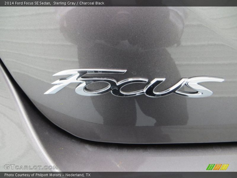 Sterling Gray / Charcoal Black 2014 Ford Focus SE Sedan