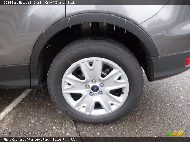 Sterling Gray / Charcoal Black 2014 Ford Escape S