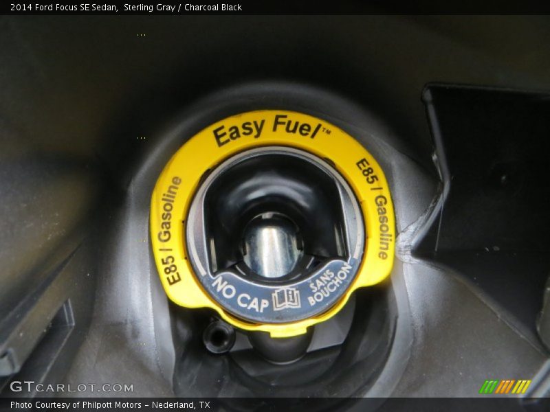 Sterling Gray / Charcoal Black 2014 Ford Focus SE Sedan