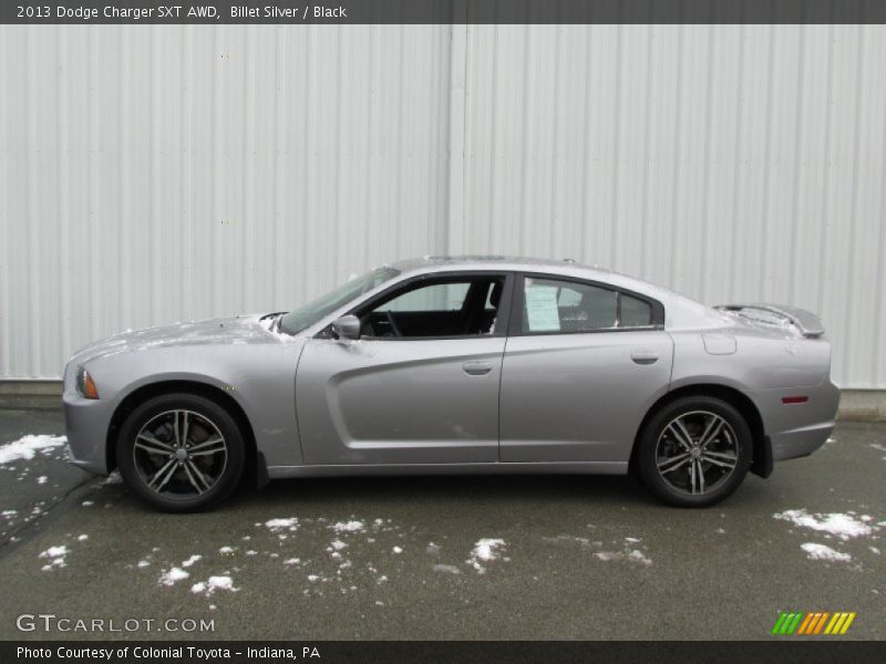 Billet Silver / Black 2013 Dodge Charger SXT AWD