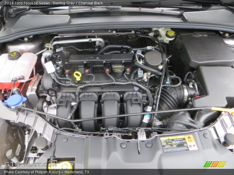 Sterling Gray / Charcoal Black 2014 Ford Focus SE Sedan