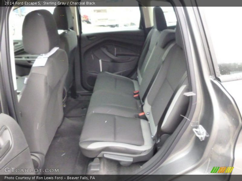 Sterling Gray / Charcoal Black 2014 Ford Escape S