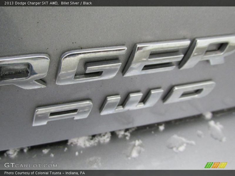 Billet Silver / Black 2013 Dodge Charger SXT AWD
