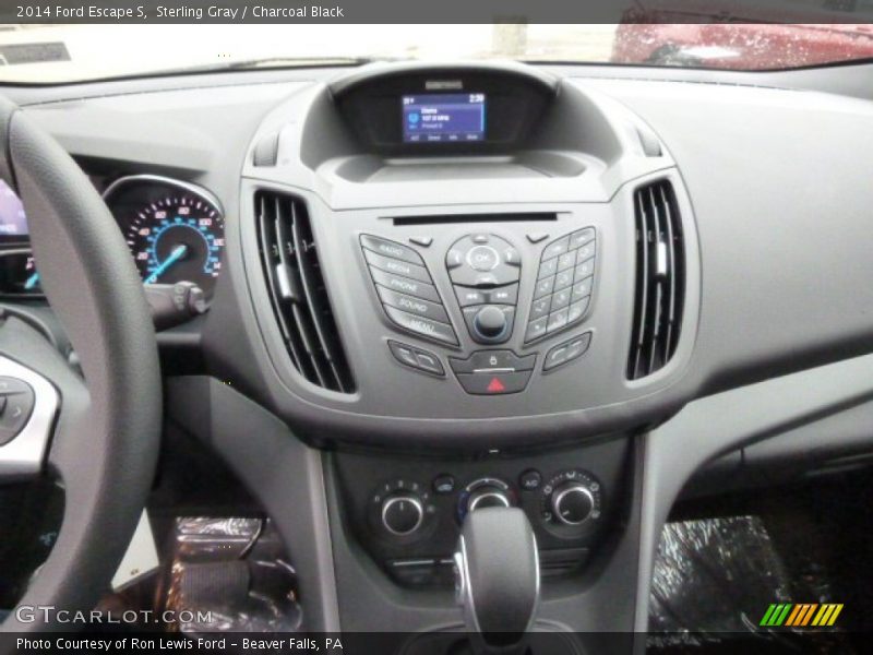 Sterling Gray / Charcoal Black 2014 Ford Escape S